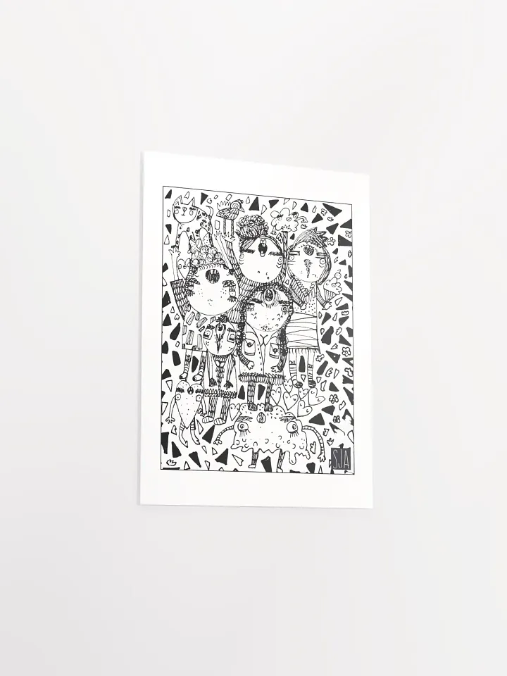 Ice Cream Gang matte poster product image (1)