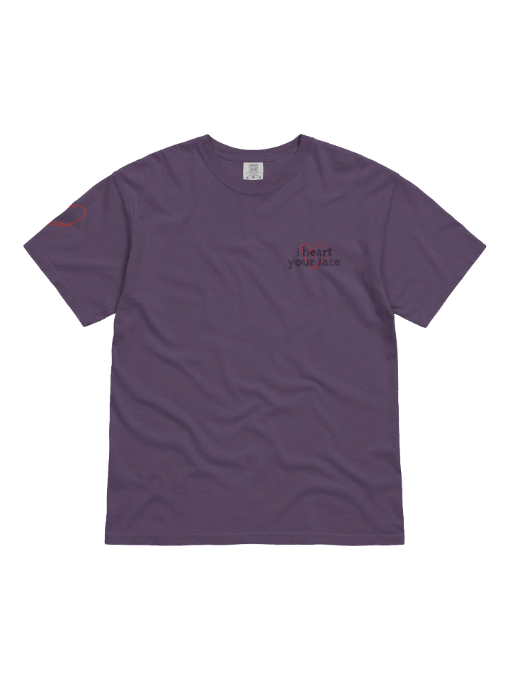 I heart your face *T-shirt* product image (1)