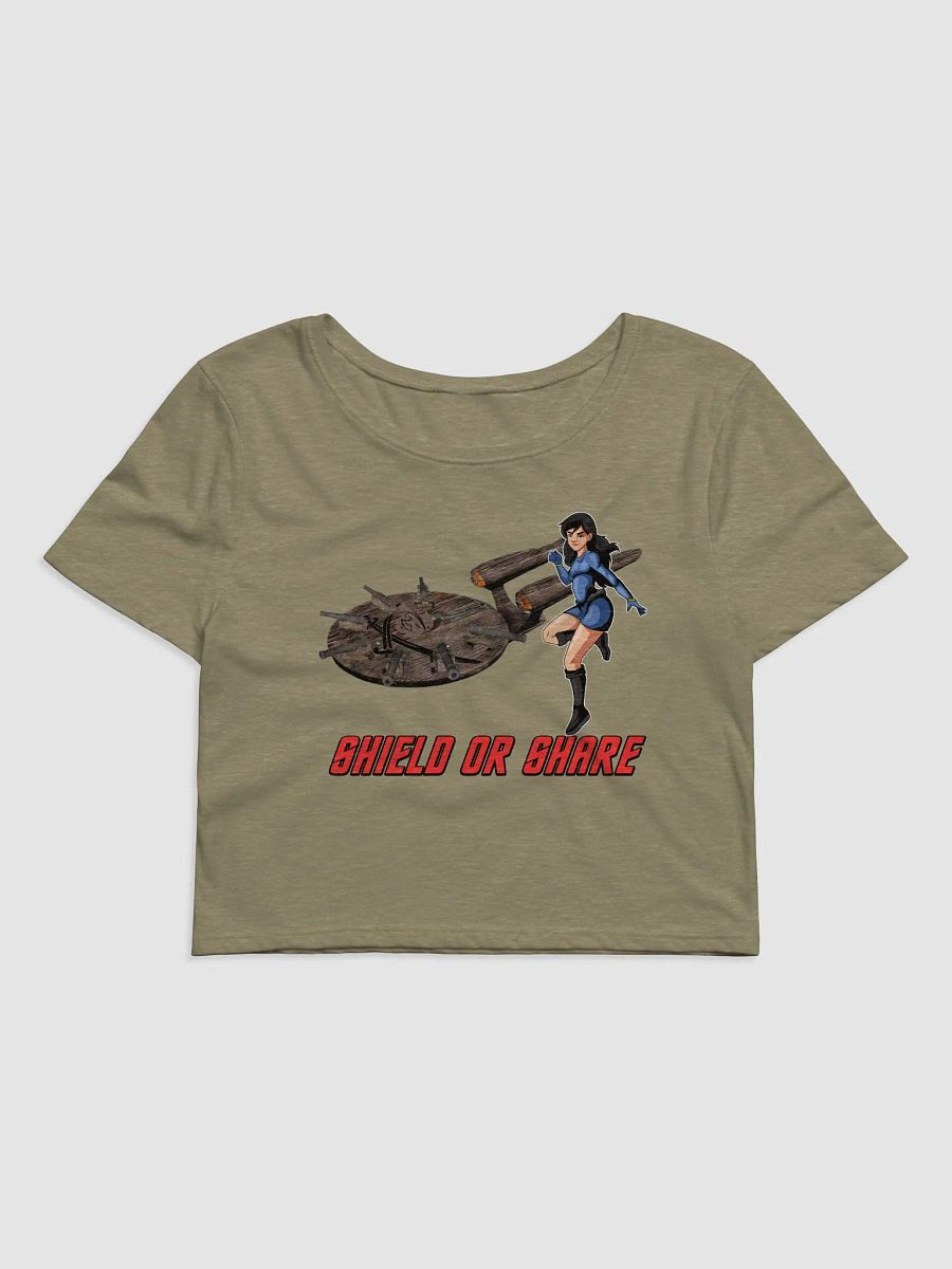 Ladies' Crop - Shield or Share! product image (1)