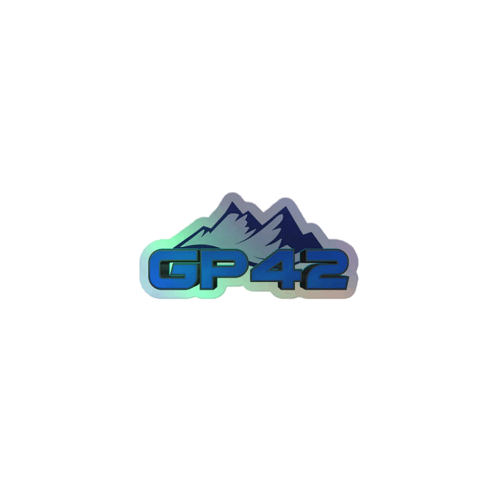 GP42 Holo Sticker product image (1)