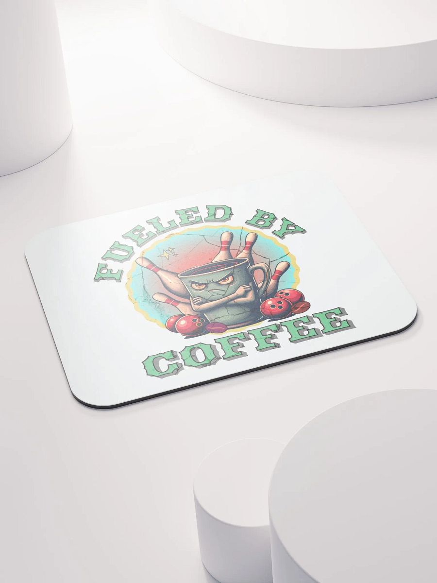 Fueled By Coffee Bowling Coffee Mouse Pad product image (5)