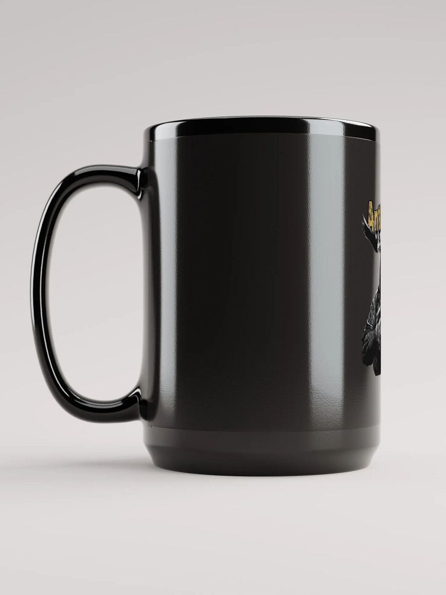 Antlers Up! Moose PMC Coffee Mug (Black) product image (6)