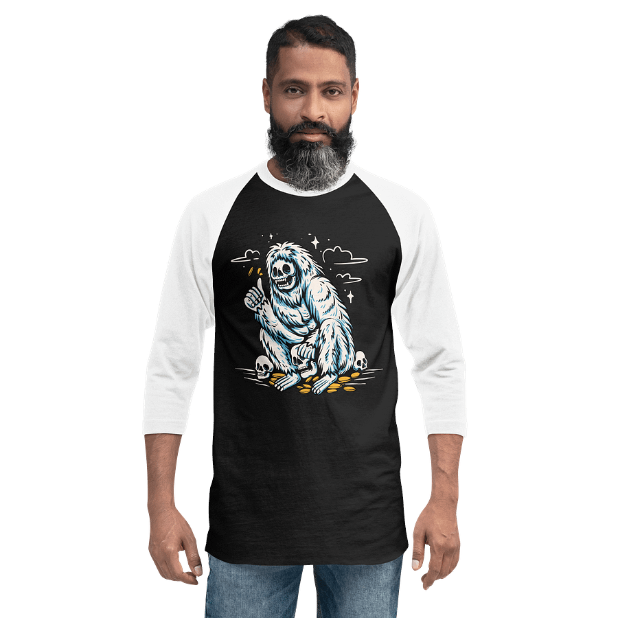 Cursed by Greed Raglan Tee product image (5)