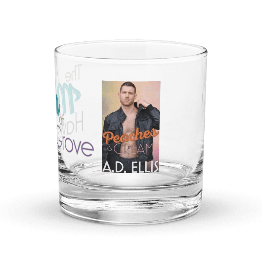 The Men of Haven Grove Rocks Glass Peaches & Cream product image (1)