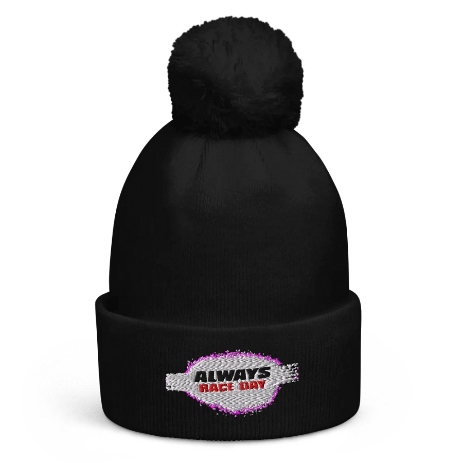 Always Race Day Pom-Pom Beanie product image (1)