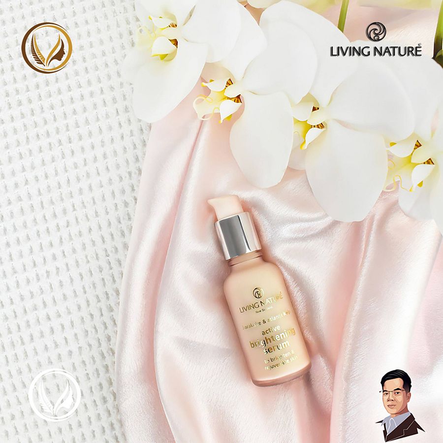 Serum dưỡng trắng da, chống lão hóa Living Nature Active Brightening Serum 30ml product image (3)