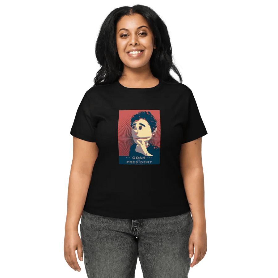 Gosh For President Women's High Waisted Tee product image (1)