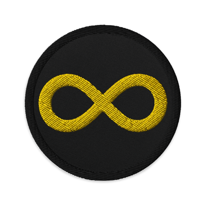 Golden Infinity Patch (Circle) product image (1)