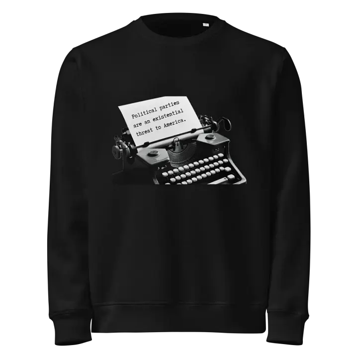 Existential Threat Typewriter Sweatshirt product image (1)