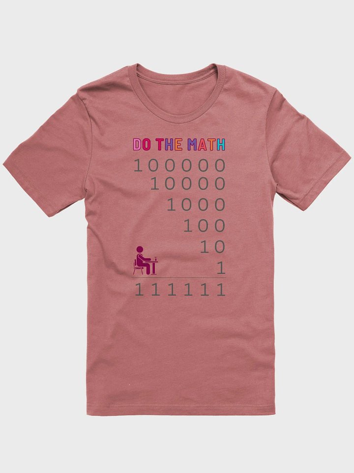 DO THE MATH T-Shirt product image (1)