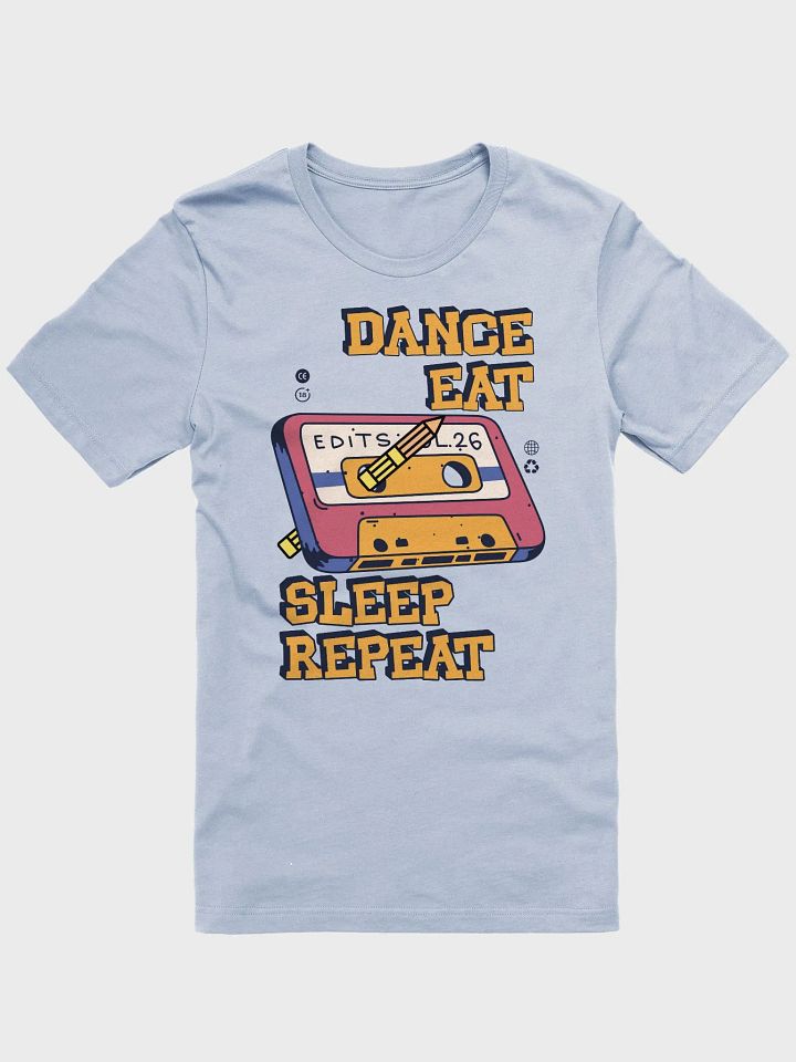 Dance, Eat, Rewind, Repeat Cassette Tape T-Shirt product image (2)