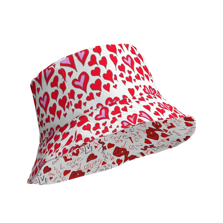 Love and Hearts Bucket Hat product image (1)