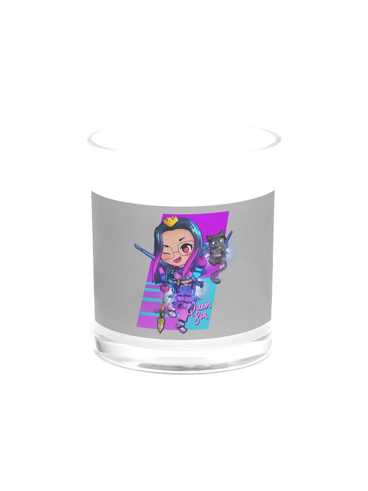 Bia Soy Wax Candle In A Clear Glass Jar product image (1)