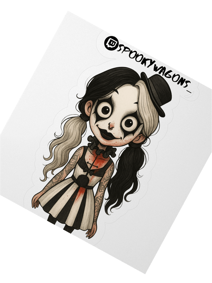 Spookytober Art Sticker (3/3) product image (2)