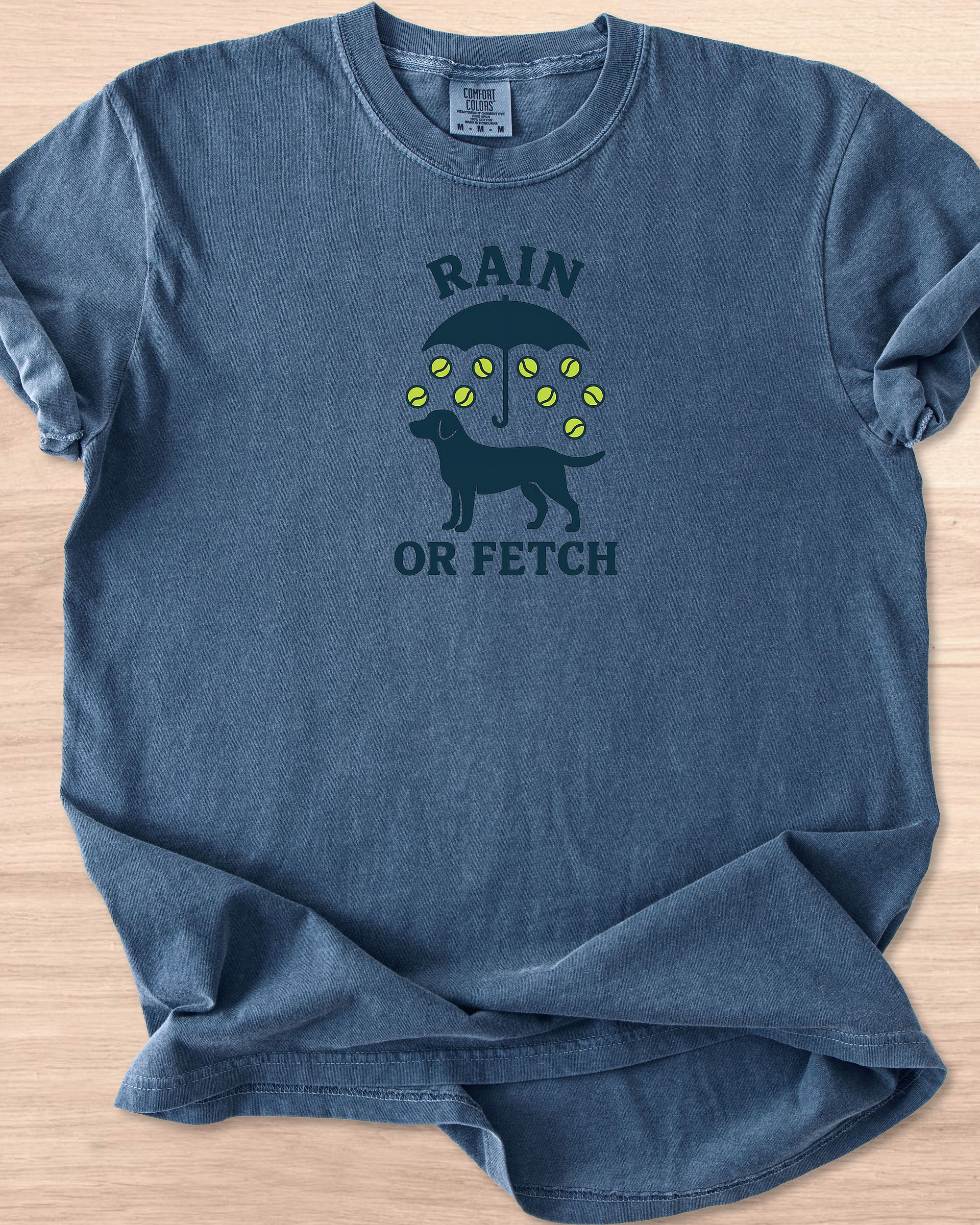Rain or Fetch (Labrador Retriever) Tee product image (25)
