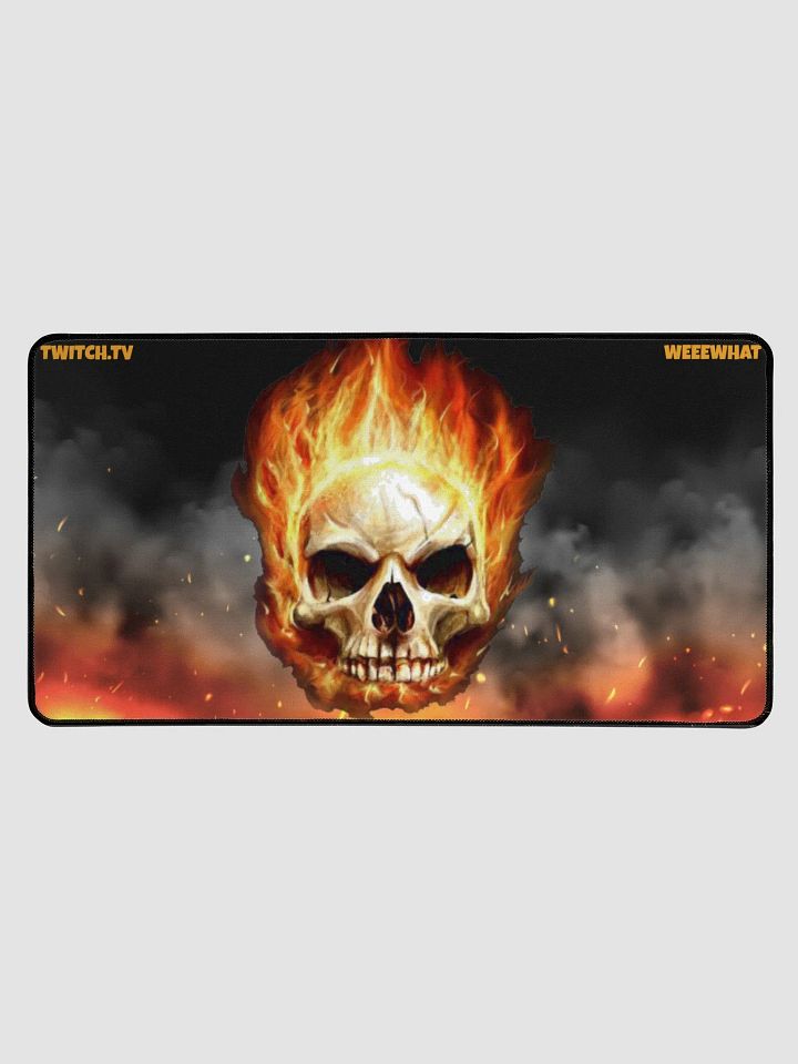 Fire Skull Desk Mat product image (1)