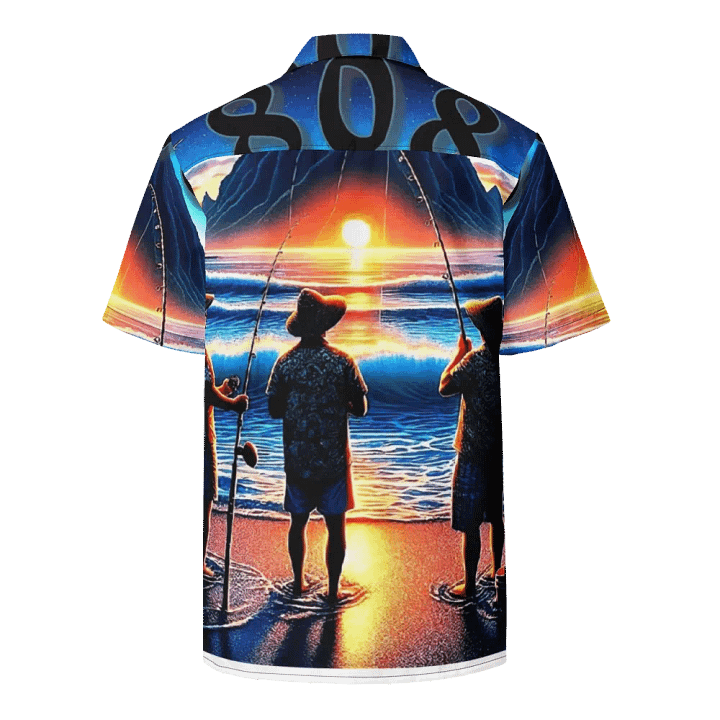 Out With Da Guys 808 Aloha Shirt product image (1)