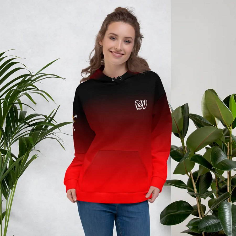 STRAIGHT VIBIN NEON COLOR FADE STYLE LUFFY HOODIE product image (5)