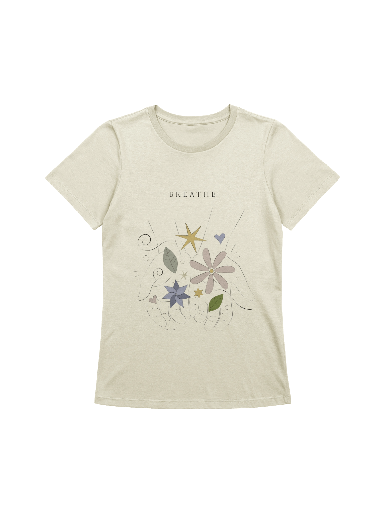 Breathe Yoga/ Meditation Women's Tee product image (8)