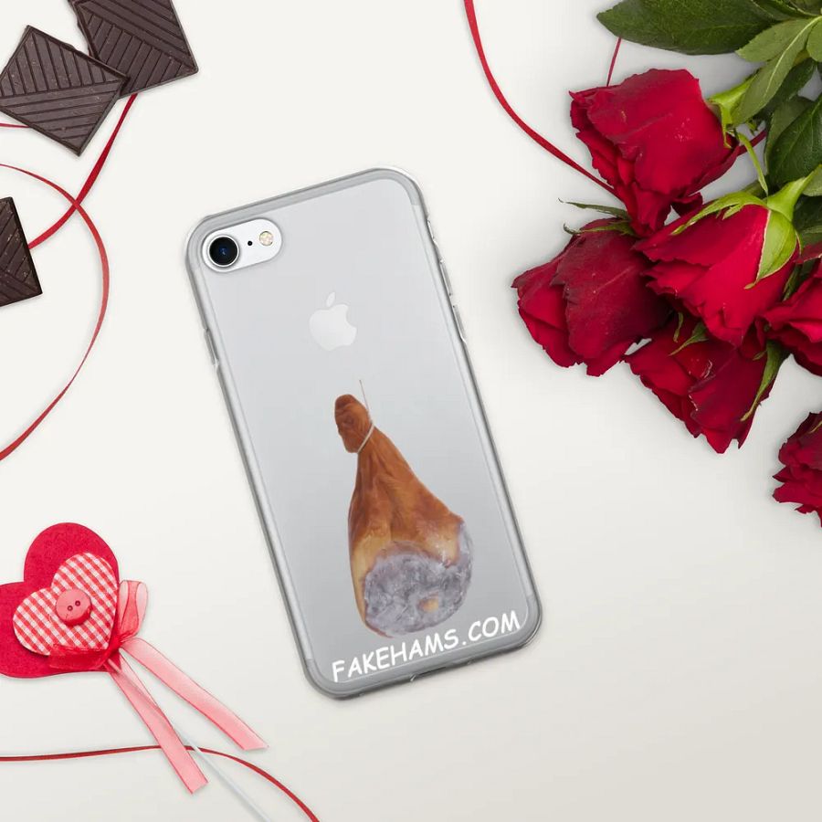 fakehams iPhone case clear product image (10)
