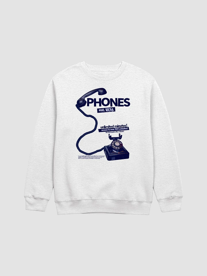 PHONES Crewneck - Heather Grey product image (2)