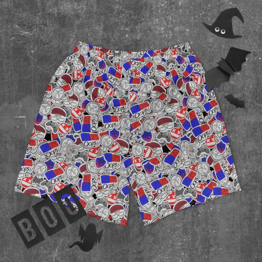 Sticker-Bomb Athletic Shorts product image (12)