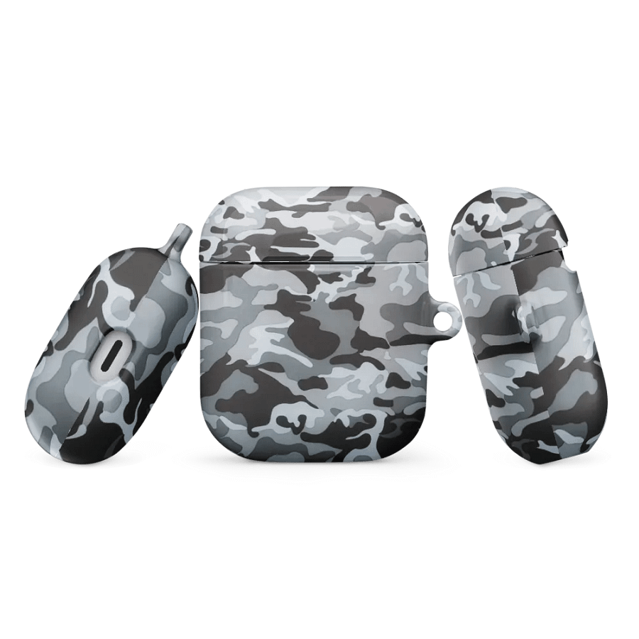 Grey Camo AirPod Case product image (13)