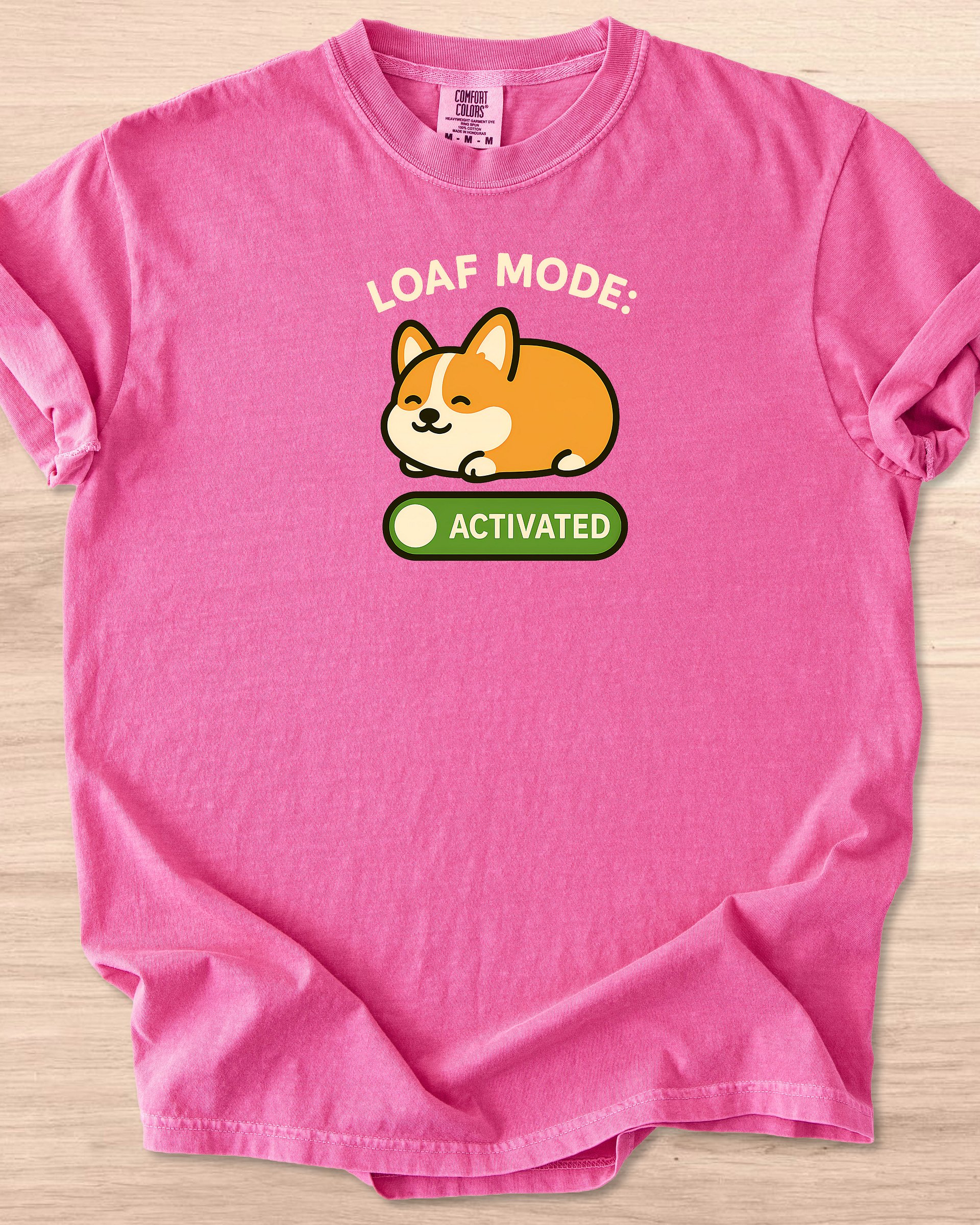 Loaf Mode: Activated (Corgi) Tee product image (23)