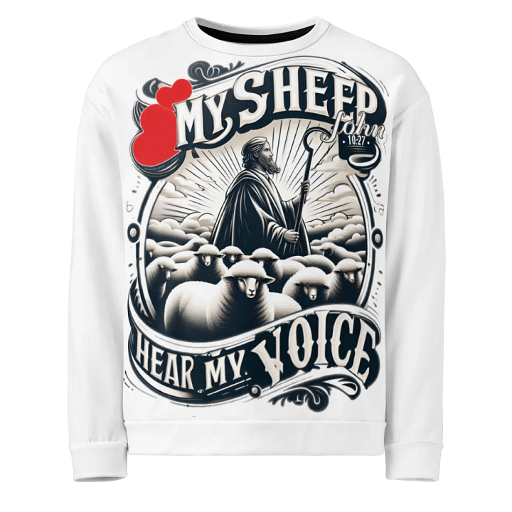 My Sheep Hear My Voice Sweatshirt product image (1)