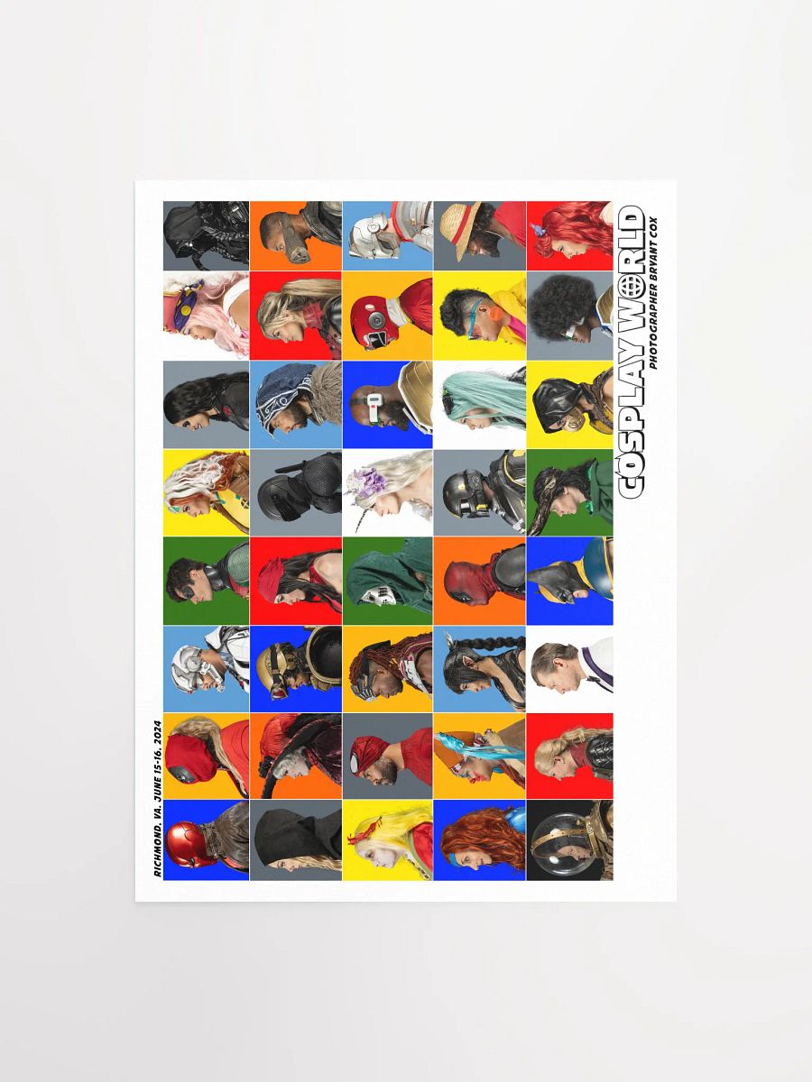 Cosplay World 2024 Guest Poster by Bryant Cox product image (5)