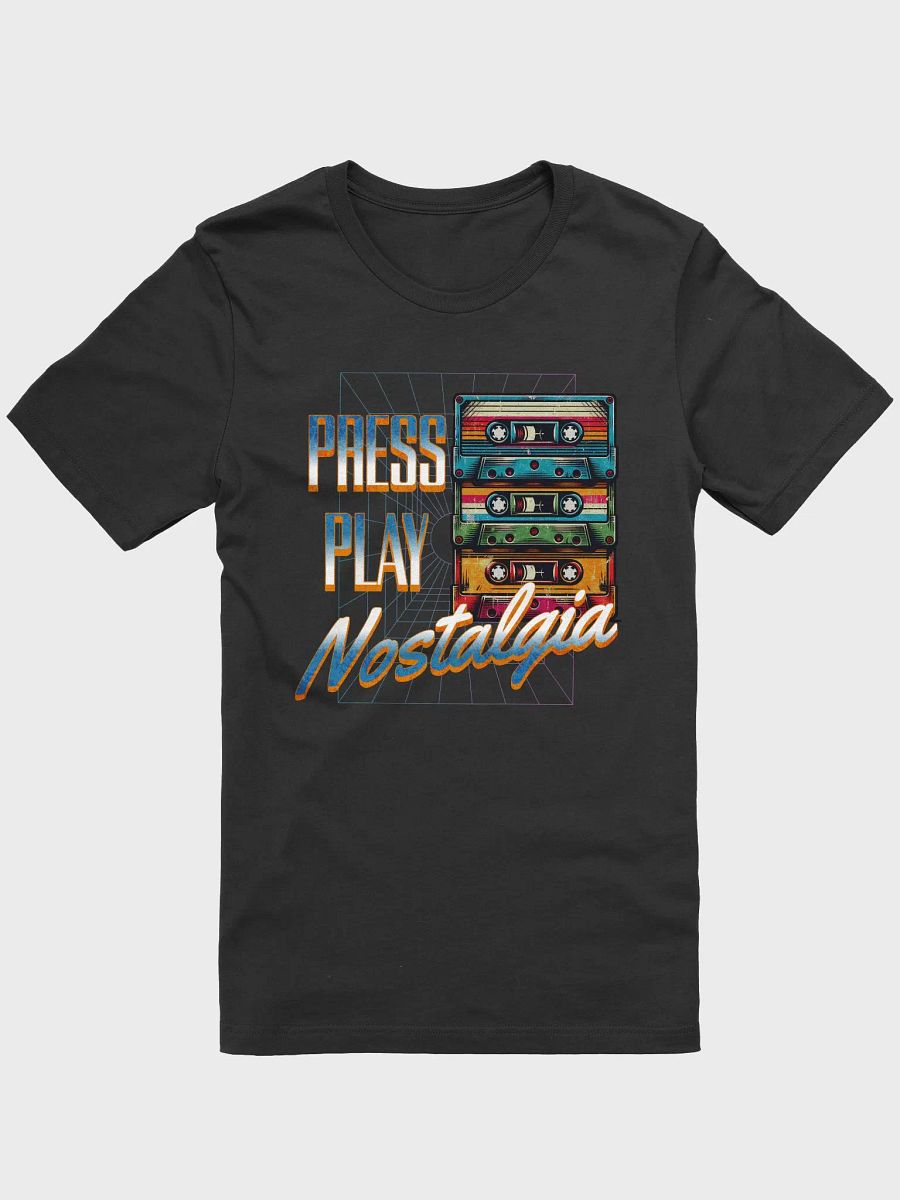 Press Play Nostalgia (Bella+Canvas T-Shirt) product image (1)
