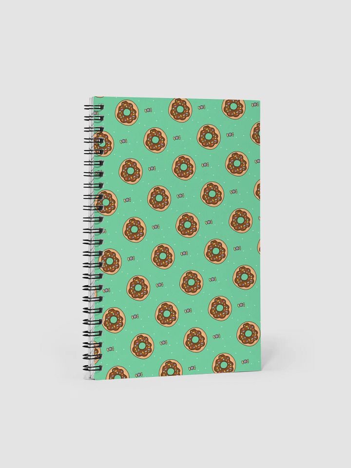 Sweet Treats Donut Notebook - Green product image (1)