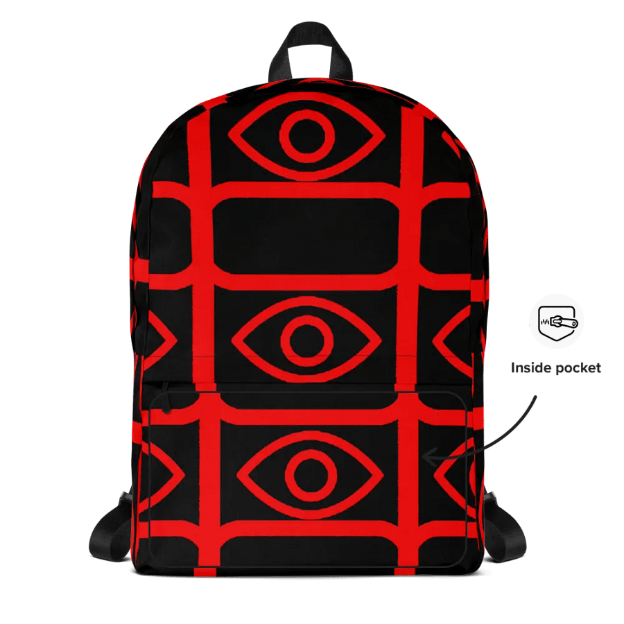 EyeSeeThru Logo Pattern Backpack product image (12)