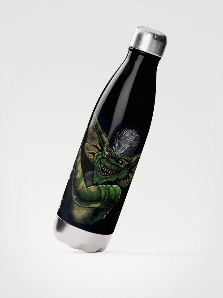 Mischievous Gremlin Stainless Steel Water Bottle product image (2)