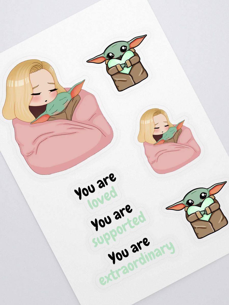 'Postively Mint' Sticker Sheet product image (1)