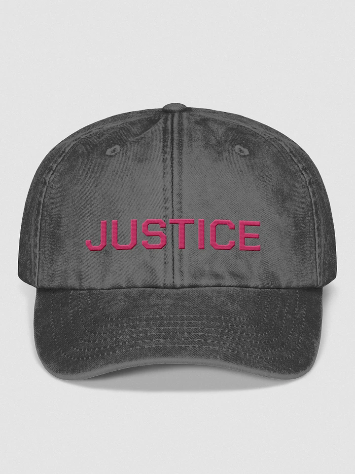 Pink Justice Vintage Baseball Cap product image (3)