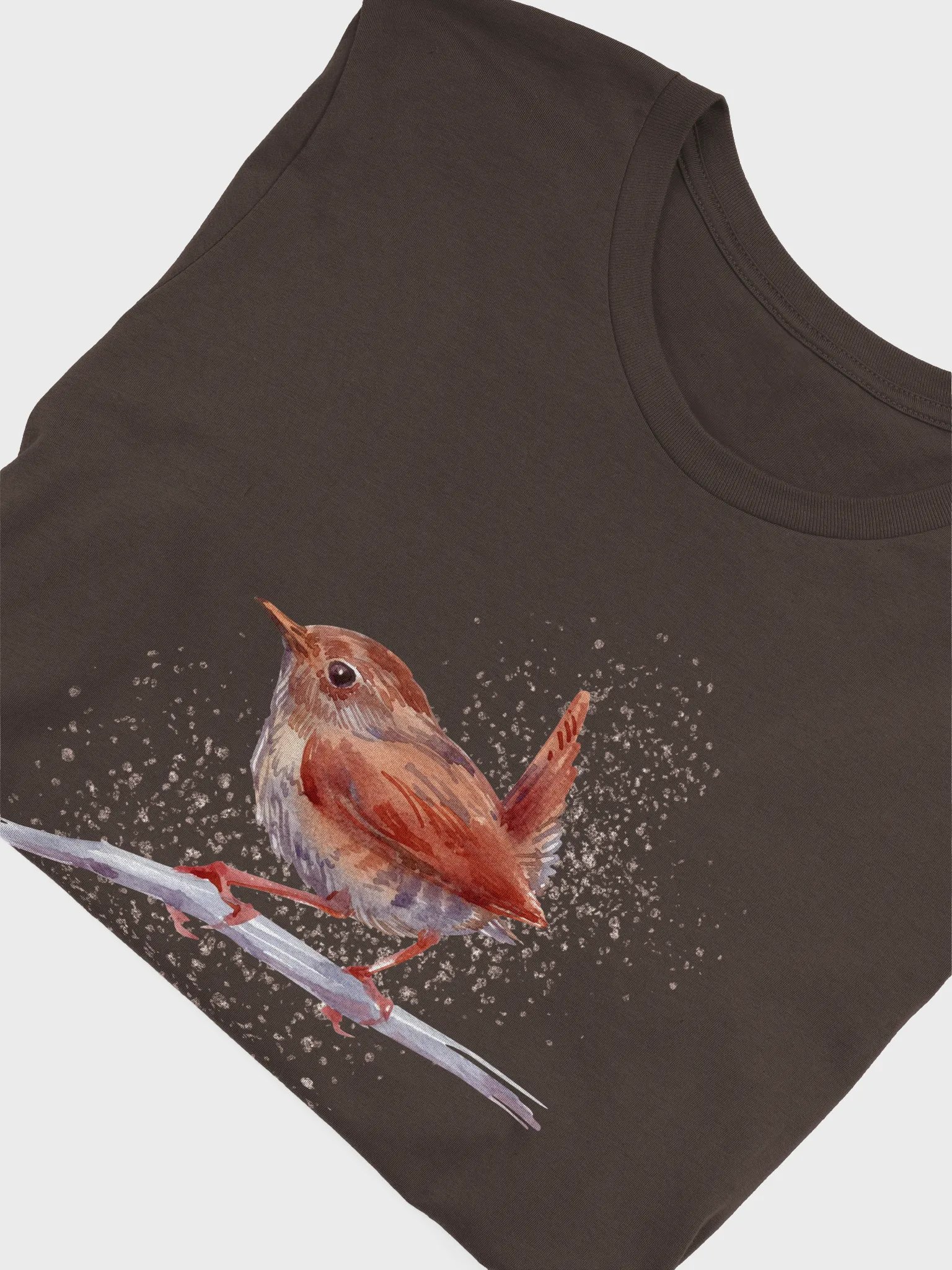 Wren on Branch T-Shirt product image (3)