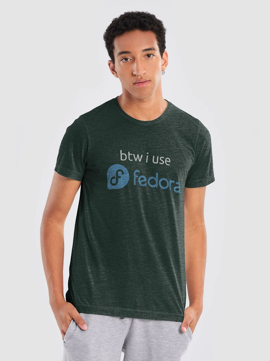 btw i use fedora Shirt product image (6)