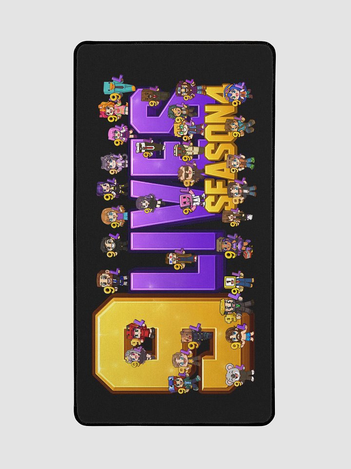 9 Lives Season 4 Participant Desk Mat 15.5" x 31.5" product image (2)