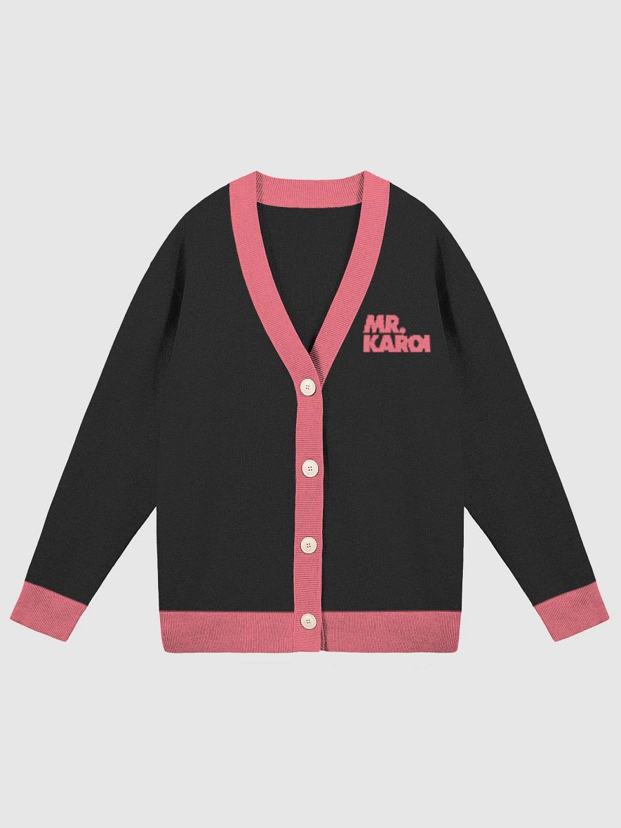 Mr. Karoi Pink Logo Cardigan product image (3)