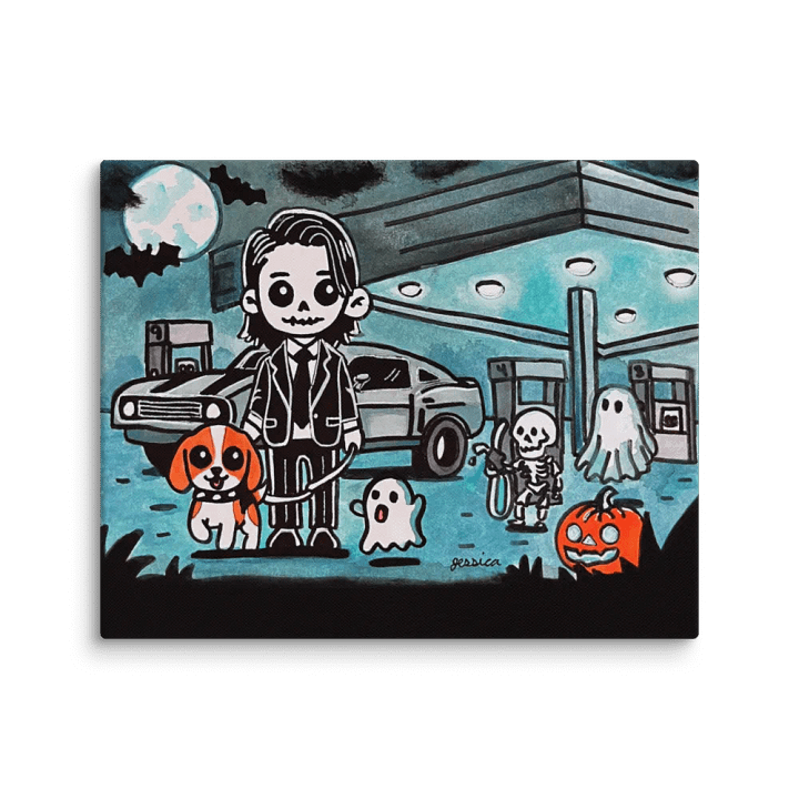 Midnight Refuel Canvas product image (1)