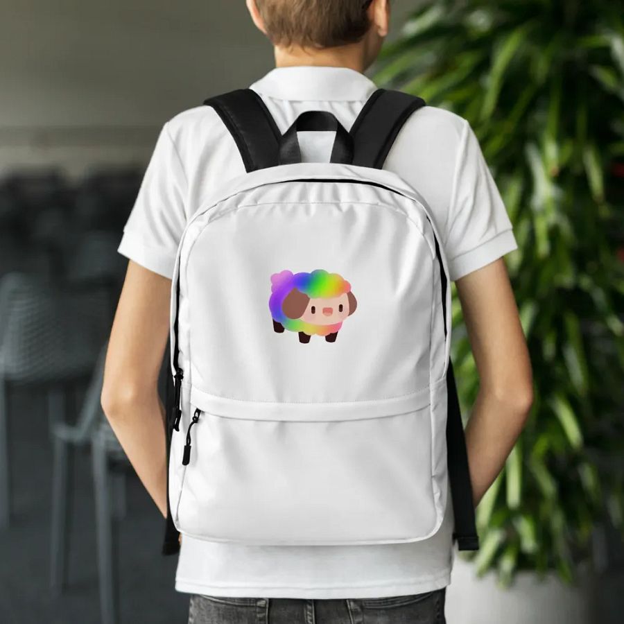 Rainbow Lamby Backpack product image (6)