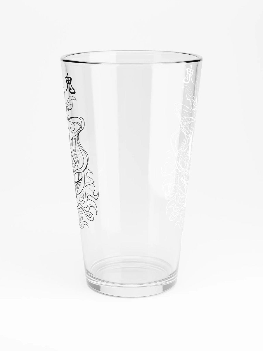 BLACK AND WHITE ONI | Drinking Glass product image (5)