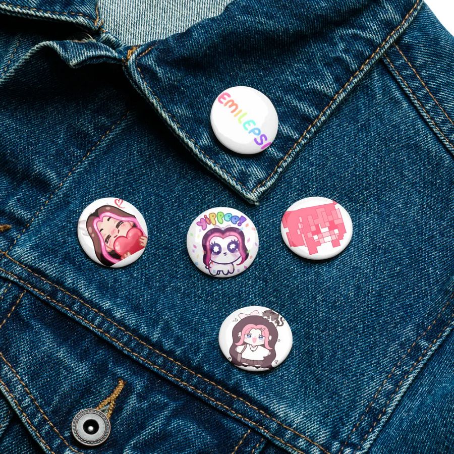 Assortment of Emilepsi Pins! (Set of 5) product image (11)