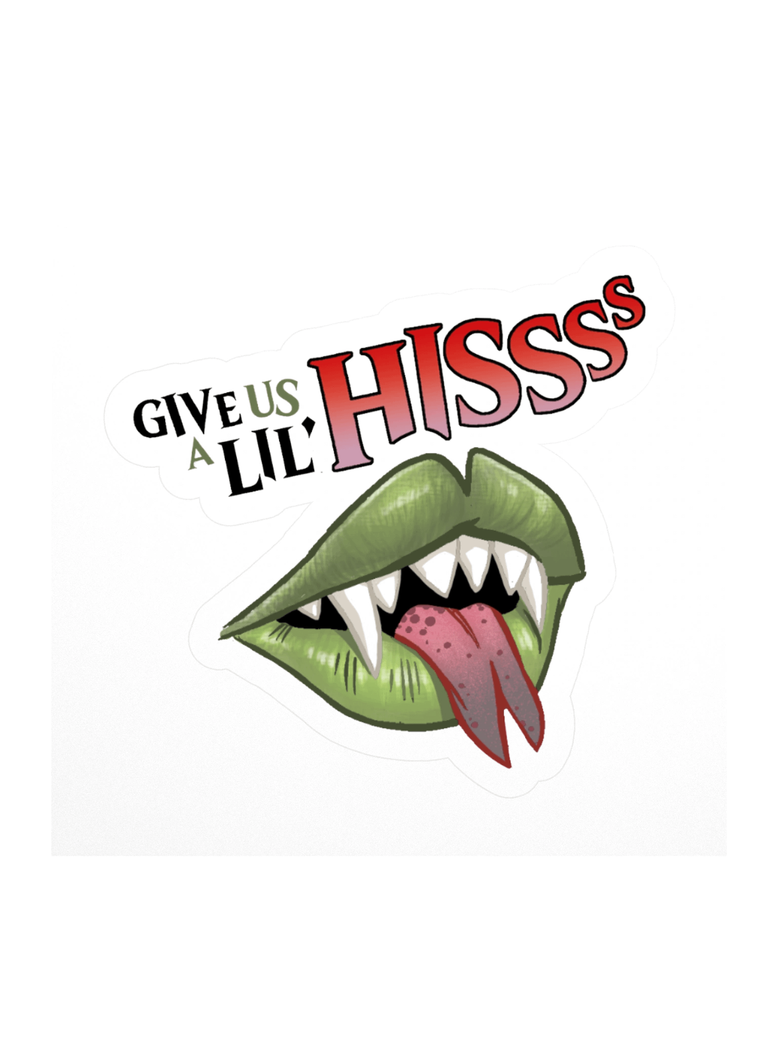 Gorgon - Hiss sticker product image (1)