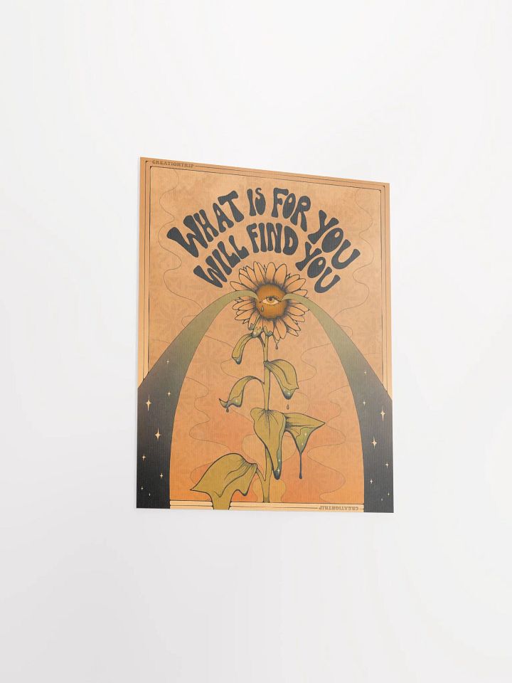 Matte Poster - What Is For You product image (2)
