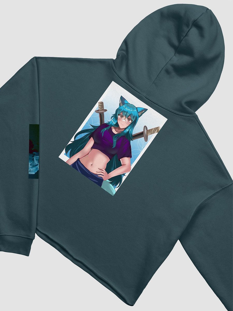 Blue232 Crop Hoodie! product image (4)