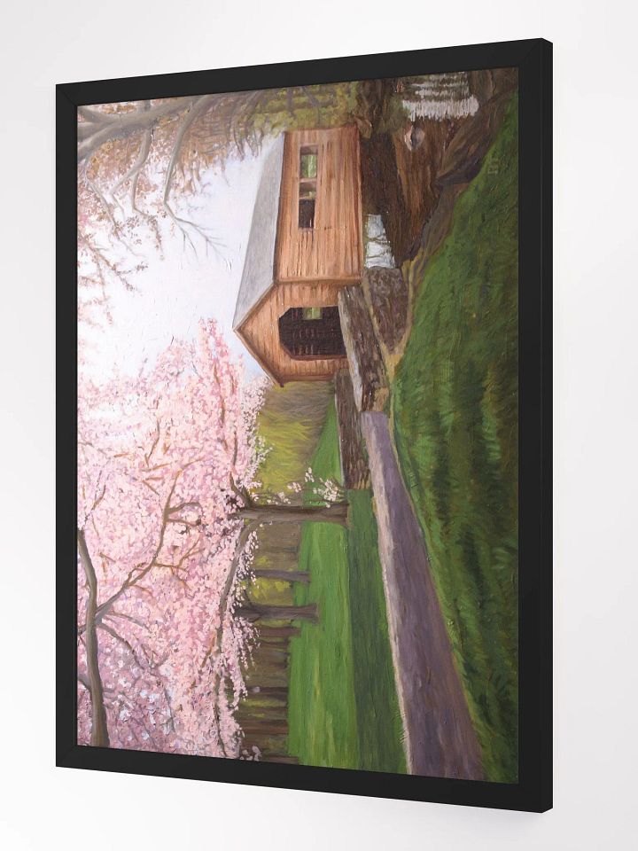 Cherry Blossom Bridge Framed Print product image (2)