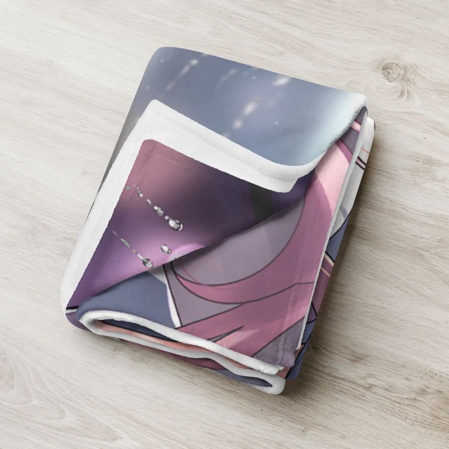 Rainy Day Peach Blanket product image (6)