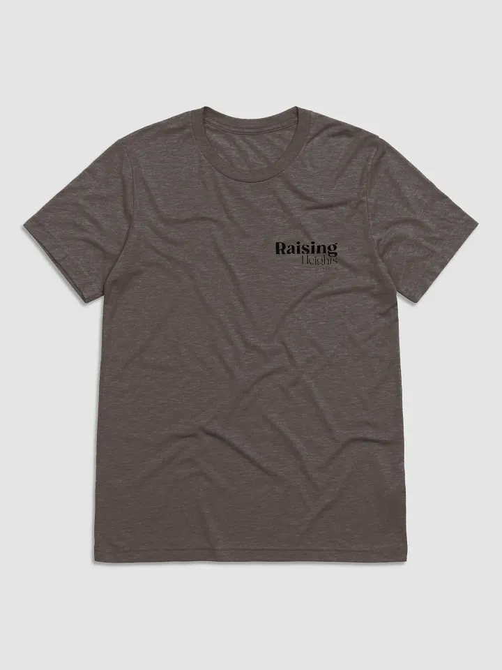 Raising Heights LOGO (black) Tee product image (1)